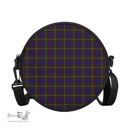 Scottish Durie Tartan Round Crossbody Bags - Round Purse Scottish Plaid Tartan Plaid - ScotsTee - scotstee.com