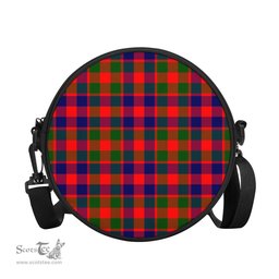 Scottish Gow of Skeoch Tartan Round Crossbody Bags - Round Purse Scottish Plaid Tartan Plaid - ScotsTee - scotstee.com