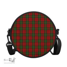 Scottish Dunbar Tartan Round Crossbody Bags - Round Purse Scottish Plaid Tartan Plaid - ScotsTee - scotstee.com