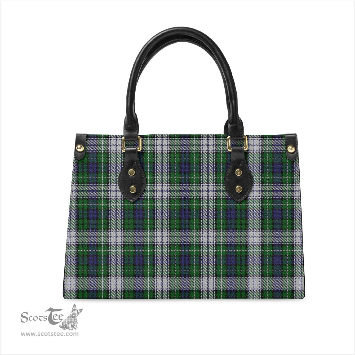 Scottish Forbes Dress Tartan Leather Bag for Women Scottish Plaid Tartan Plaid - ScotsTee - scotstee.com