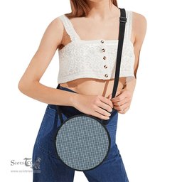 Scottish Conquergood Tartan Round Crossbody Bags - Round Purse Scottish Plaid Tartan Plaid - ScotsTee - scotstee.com