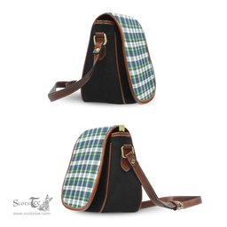 Scottish Gordon Dress Ancient Tartan Saddle Crossbody Bag Scottish Plaid Tartan Plaid - ScotsTee - scotstee.com
