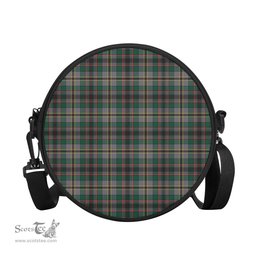Scottish Craig Ancient Tartan Round Crossbody Bags - Round Purse Scottish Plaid Tartan Plaid - ScotsTee - scotstee.com