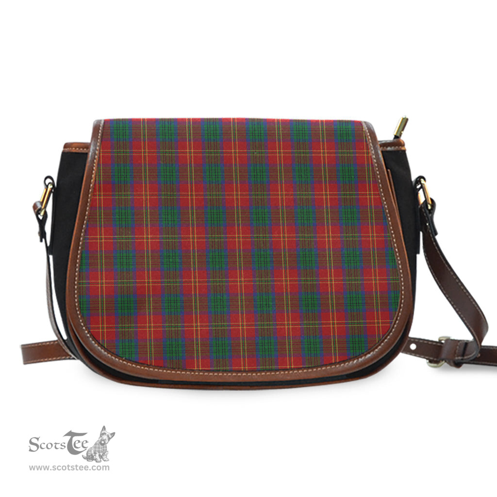 Scottish Connolly Dress Tartan Saddle Crossbody Bag Scottish Plaid Tartan Plaid - ScotsTee - scotstee.com