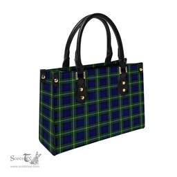 Scottish Forbes Modern Tartan Leather Bag for Women Scottish Plaid Tartan Plaid - ScotsTee - scotstee.com