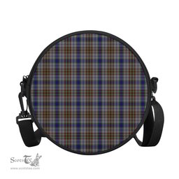 Scottish Gayre Hunting Tartan Round Crossbody Bags - Round Purse Scottish Plaid Tartan Plaid - ScotsTee - scotstee.com