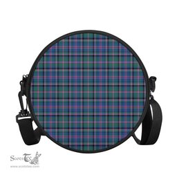 Scottish Cooper Tartan Round Crossbody Bags - Round Purse Scottish Plaid Tartan Plaid - ScotsTee - scotstee.com