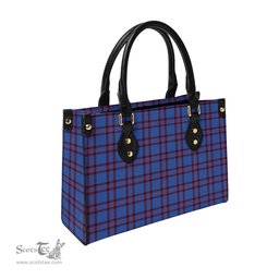 Scottish Elliot Modern Tartan Leather Bag for Women Scottish Plaid Tartan Plaid - ScotsTee - scotstee.com