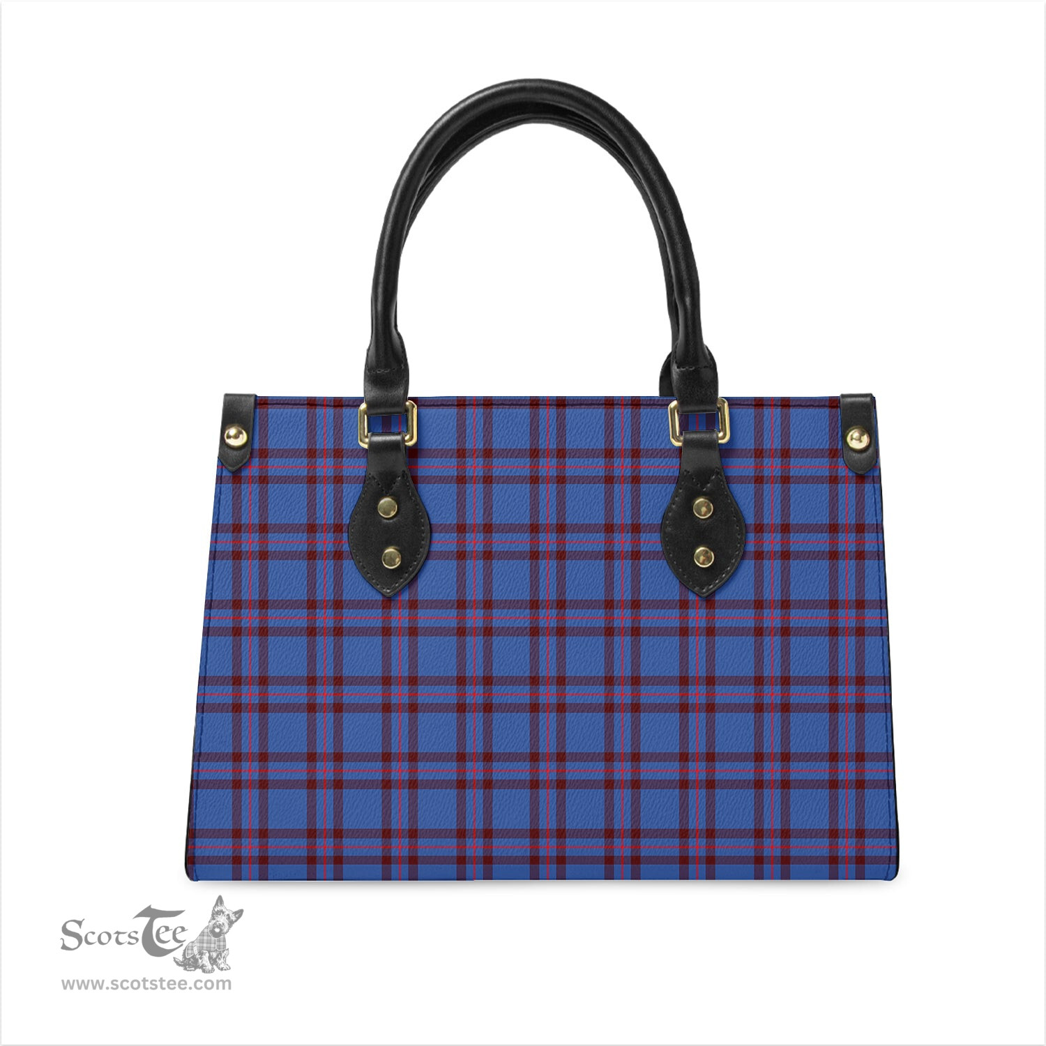 Scottish Elliot Modern Tartan Leather Bag for Women Scottish Plaid Tartan Plaid - ScotsTee - scotstee.com