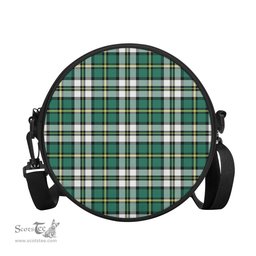 Scottish Cape Breton Island Canada Tartan Round Crossbody Bags - Round Purse Scottish Plaid Tartan Plaid - ScotsTee - scotstee.com
