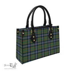 Scottish Cochrane Ancient Tartan Leather Bag for Women Scottish Plaid Tartan Plaid - ScotsTee - scotstee.com