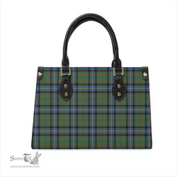 Scottish Cochrane Ancient Tartan Leather Bag for Women Scottish Plaid Tartan Plaid - ScotsTee - scotstee.com