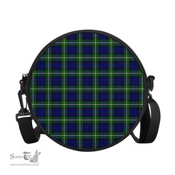 Scottish Forbes Modern Tartan Round Crossbody Bags - Round Purse Scottish Plaid Tartan Plaid - ScotsTee - scotstee.com
