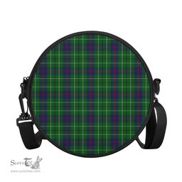 Scottish Duncan Tartan Round Crossbody Bags - Round Purse Scottish Plaid Tartan Plaid - ScotsTee - scotstee.com