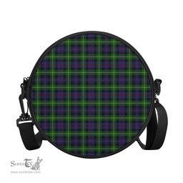 Scottish Farquharson Tartan Round Crossbody Bags - Round Purse Scottish Plaid Tartan Plaid - ScotsTee - scotstee.com