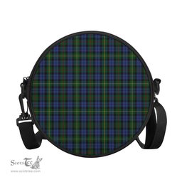Scottish Gow Hunting Tartan Round Crossbody Bags - Round Purse Scottish Plaid Tartan Plaid - ScotsTee - scotstee.com