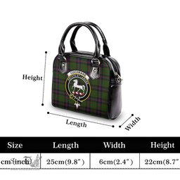 Scottish Cochrane Tartan Shoulder Handbags with Family Crest Scottish Plaid Tartan Plaid - ScotsTee - scotstee.com