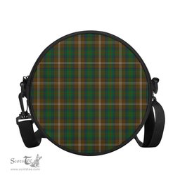 Scottish Chisholm Hunting Tartan Round Crossbody Bags - Round Purse Scottish Plaid Tartan Plaid - ScotsTee - scotstee.com