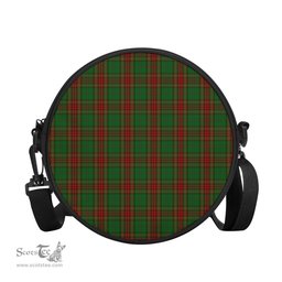 Scottish Cavan County Ireland Tartan Round Crossbody Bags - Round Purse Scottish Plaid Tartan Plaid - ScotsTee - scotstee.com