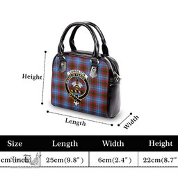 Scottish Congilton Tartan Shoulder Handbags with Family Crest Scottish Plaid Tartan Plaid - ScotsTee - scotstee.com
