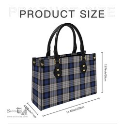 Scottish Ferguson Dress Tartan Leather Bag for Women Scottish Plaid Tartan Plaid - ScotsTee - scotstee.com