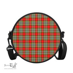 Scottish Chattan Tartan Round Crossbody Bags - Round Purse Scottish Plaid Tartan Plaid - ScotsTee - scotstee.com