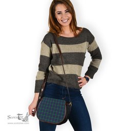 Scottish Graham of Menteith Tartan Saddle Crossbody Bag Scottish Plaid Tartan Plaid - ScotsTee - scotstee.com