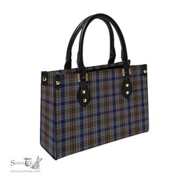 Scottish Gayre Hunting Tartan Leather Bag for Women Scottish Plaid Tartan Plaid - ScotsTee - scotstee.com