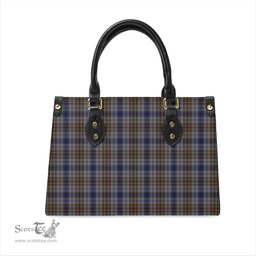 Scottish Gayre Hunting Tartan Leather Bag for Women Scottish Plaid Tartan Plaid - ScotsTee - scotstee.com