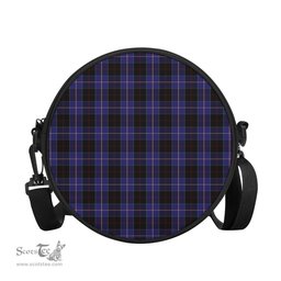 Scottish Dunlop Tartan Round Crossbody Bags - Round Purse Scottish Plaid Tartan Plaid - ScotsTee - scotstee.com