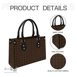 Scottish Cochrane Modern Tartan Leather Bag for Women Scottish Plaid Tartan Plaid - ScotsTee - scotstee.com