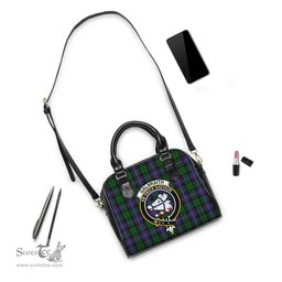 Scottish Galbraith Tartan Shoulder Handbags with Family Crest Scottish Plaid Tartan Plaid - ScotsTee - scotstee.com