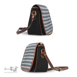 Scottish Campbell of Cawdor Dress Tartan Saddle Crossbody Bag Scottish Plaid Tartan Plaid - ScotsTee - scotstee.com