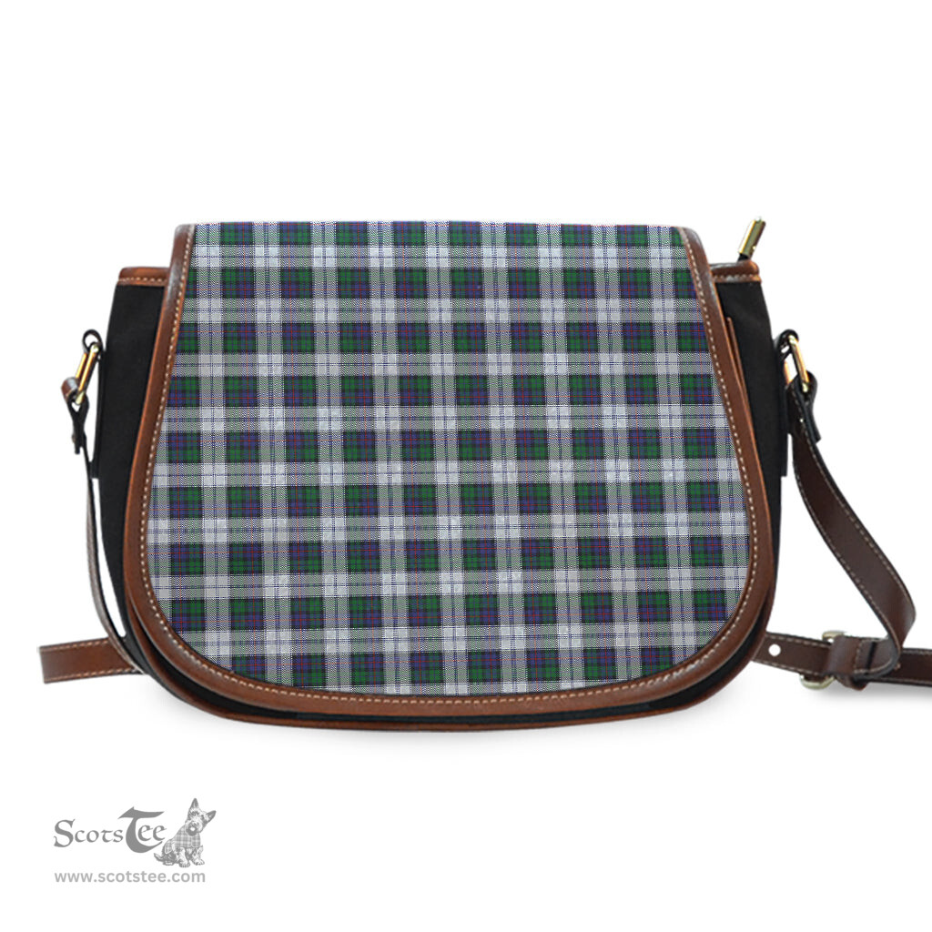 Scottish Campbell of Cawdor Dress Tartan Saddle Crossbody Bag Scottish Plaid Tartan Plaid - ScotsTee - scotstee.com