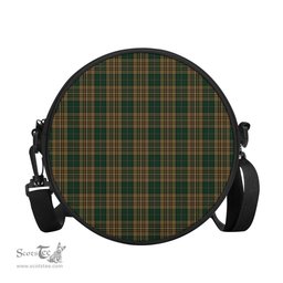 Scottish Fitzsimmons Tartan Round Crossbody Bags - Round Purse Scottish Plaid Tartan Plaid - ScotsTee - scotstee.com