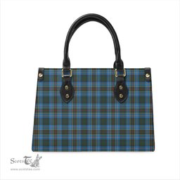 Scottish Cockburn Modern Tartan Leather Bag for Women Scottish Plaid Tartan Plaid - ScotsTee - scotstee.com