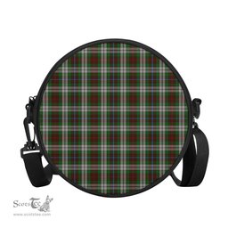 Scottish Fraser Hunting Dress Tartan Round Crossbody Bags - Round Purse Scottish Plaid Tartan Plaid - ScotsTee - scotstee.com