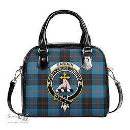 Scottish Garden Tartan Shoulder Handbags with Family Crest Scottish Plaid Tartan Plaid - ScotsTee - scotstee.com