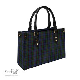 Scottish Fletcher Tartan Leather Bag for Women Scottish Plaid Tartan Plaid - ScotsTee - scotstee.com