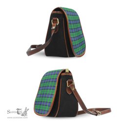 Scottish Graham of Menteith Modern Tartan Saddle Crossbody Bag Scottish Plaid Tartan Plaid - ScotsTee - scotstee.com