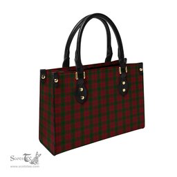 Scottish Denny Hunting Tartan Leather Bag for Women Scottish Plaid Tartan Plaid - ScotsTee - scotstee.com
