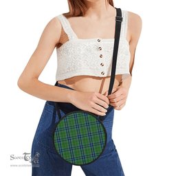 Scottish Dick Tartan Round Crossbody Bags - Round Purse Scottish Plaid Tartan Plaid - ScotsTee - scotstee.com