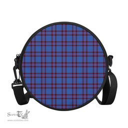 Scottish Elliot Modern Tartan Round Crossbody Bags - Round Purse Scottish Plaid Tartan Plaid - ScotsTee - scotstee.com