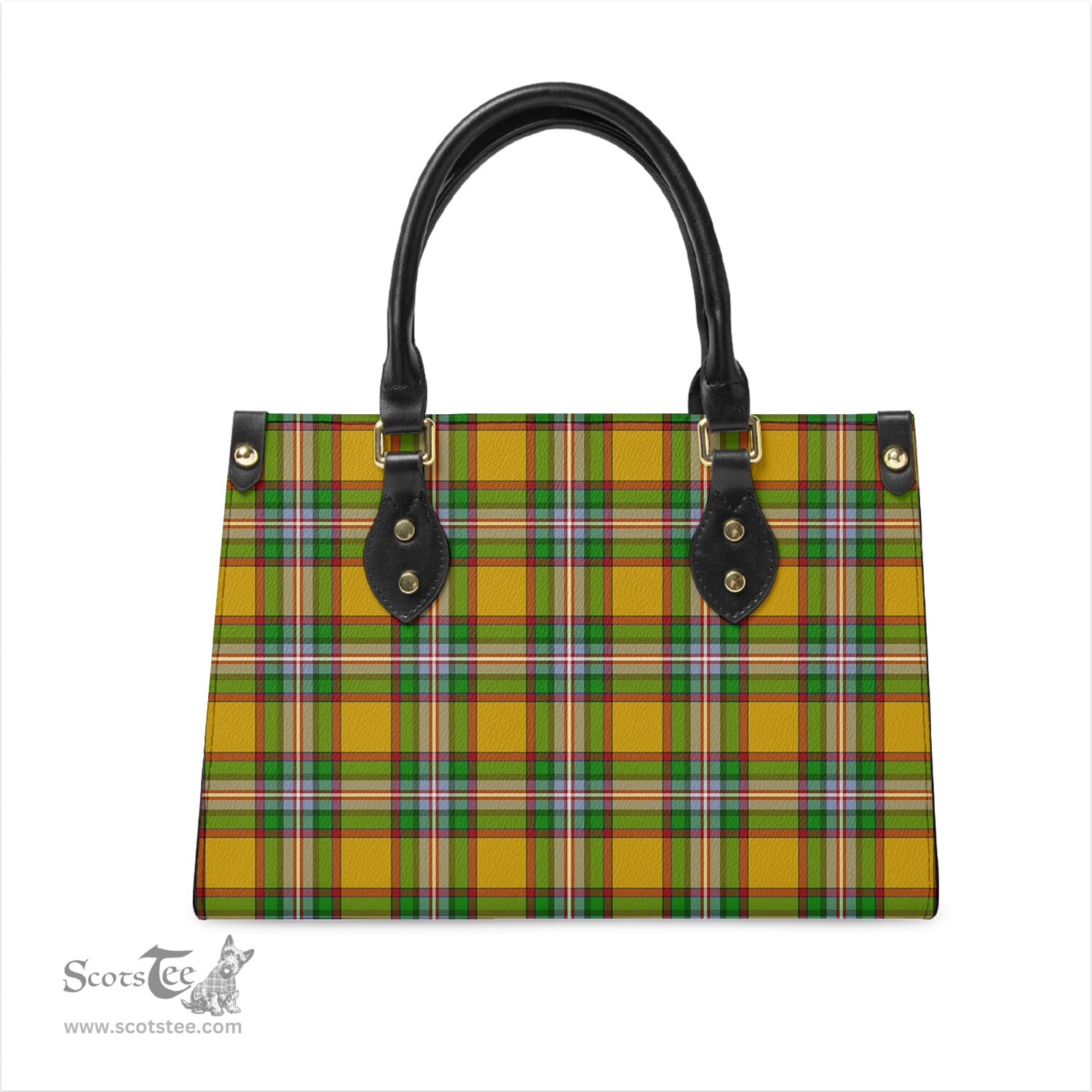 Scottish Essex County Canada Tartan Leather Bag for Women Scottish Plaid Tartan Plaid - ScotsTee - scotstee.com