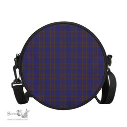 Scottish Elliot Tartan Round Crossbody Bags - Round Purse Scottish Plaid Tartan Plaid - ScotsTee - scotstee.com