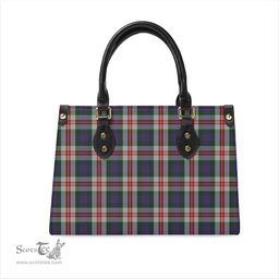 Scottish Fraser Red Dress Tartan Leather Bag for Women Scottish Plaid Tartan Plaid - ScotsTee - scotstee.com