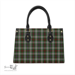 Scottish Fraser Hunting Dress Tartan Leather Bag for Women Scottish Plaid Tartan Plaid - ScotsTee - scotstee.com