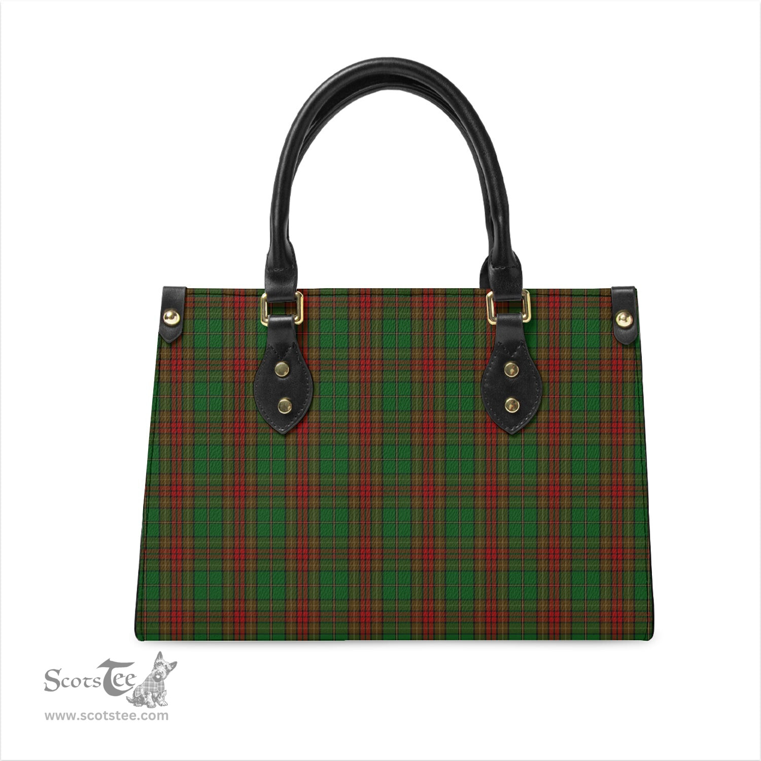 Scottish Cavan County Ireland Tartan Leather Bag for Women Scottish Plaid Tartan Plaid - ScotsTee - scotstee.com