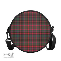 Scottish Cumming Hunting Modern Tartan Round Crossbody Bags - Round Purse Scottish Plaid Tartan Plaid - ScotsTee - scotstee.com