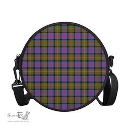 Scottish Carnegie Ancient Tartan Round Crossbody Bags - Round Purse Scottish Plaid Tartan Plaid - ScotsTee - scotstee.com